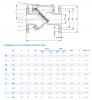 Клапан обратный, тип 015F "DENDOR", Ду 100, Ру16, поворотный, фланцевый