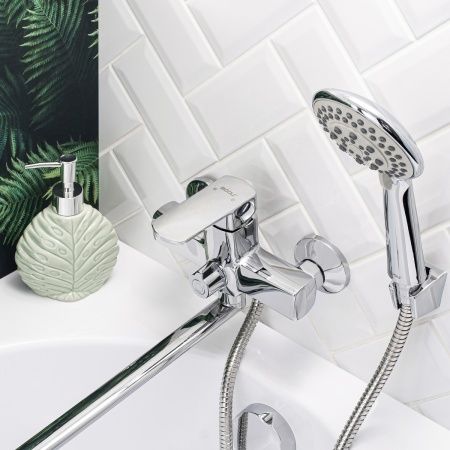 Смеситель BOOU для ван. однор., B8215-18F длин. изл.