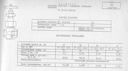 Задвижка 31лс77нж (ЗКС) Ду 25 Р-160