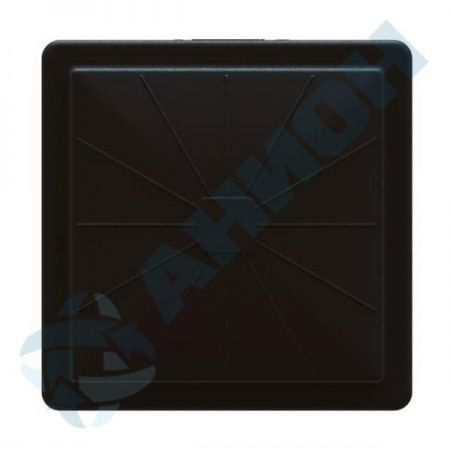 Бак ПЭ для душа 250л. (черный) (1000х1000х480) с дыхательным клапаном