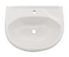 Умыв. "Парус" без перелива, без комплекта, 1 отверстие, белый