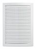 Решетка пластиковая 180х250, белая, сетка