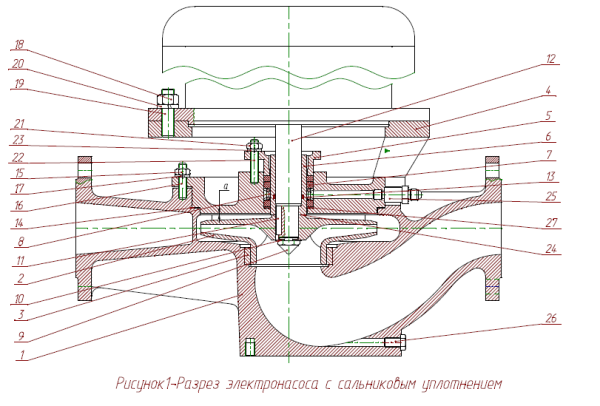 Насос (агрегатированный) 1КМЛ 65-160-м  (11х3000)
