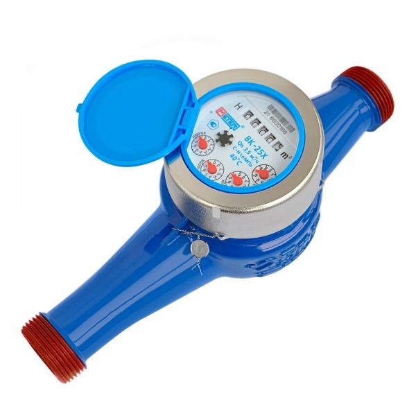 Счетчик воды "МЕТЕР" ВК-50Х (с присоединителями)