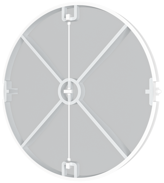 Клапан обратный D100 (запорная пластина из полиэстера)