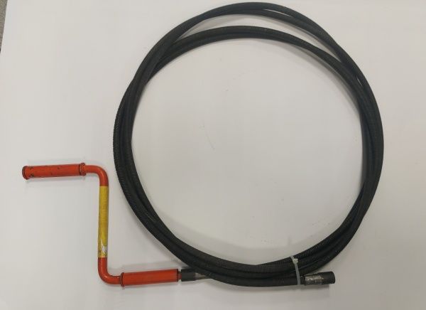 Трос сантехнический (20 мм.) 20 м (вал гибкий сантехнический с ручкой, глухой конец, ВГС-20)