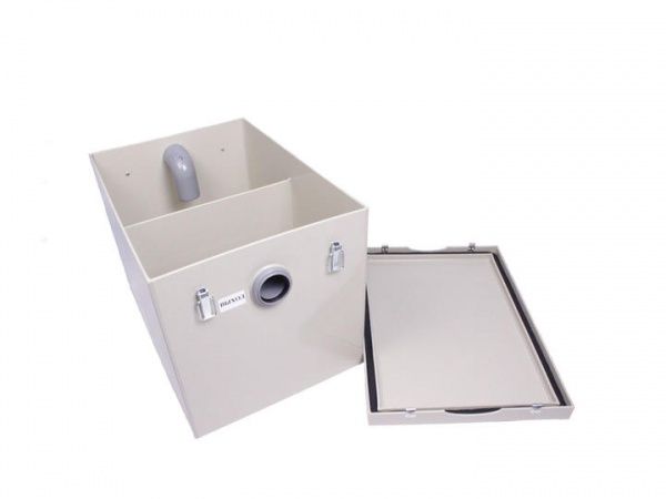 Жироуловитель ОВ-0,5-40 серия "Стандарт"   (0,5м3/ч, пиковый сброс 40л)