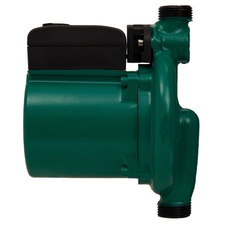 Насос повышения давления CP 15-9 (1/2", Qmax-1.8м3/ч, Hmax-9м., N-120Вт, мокрый ротор) с гайками