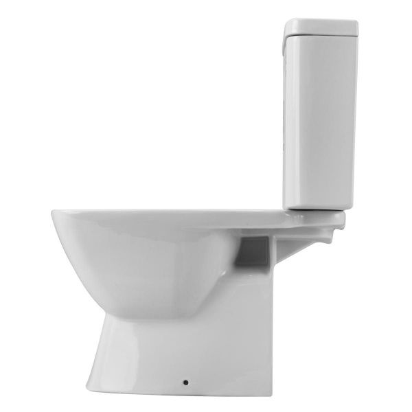 Унитаз Нео с бачком, белый, 2 х кн.арм., прямой выпуск, нижн.подв., сиденье дюропласт, микролифт