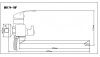 Смеситель для ван. однор., B8174-18F длин. изл.