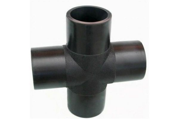 Крестовина сварн 200х200х200мм SDR11 (ПЭ спигот, литой)