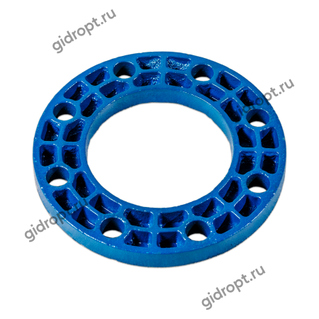 Фланец Ду 100 Р-10 (свободный, под ПЭ трубу Дн110)   СИНИЙ