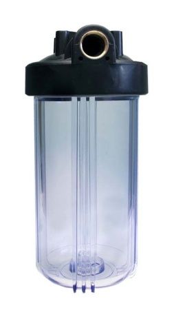 Магистральный фильтр ITA-35 BB 10" (прозрачная колба), диаметр подключения - 1", латунные вставки