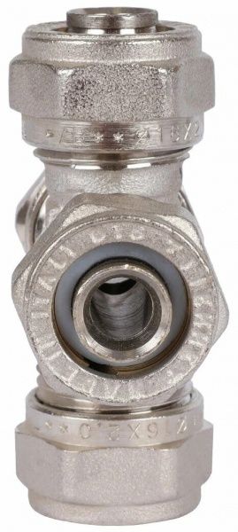 Крестовина 20х20х20х20 (металлопластик)