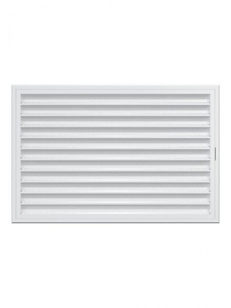 Решетка пластиковая 300х200, белая, сетка, разъемная