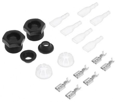 Блок автоматики с манометром TIM "компактный" PS-01D (диапазон настройки 1-3 бар) с манометром