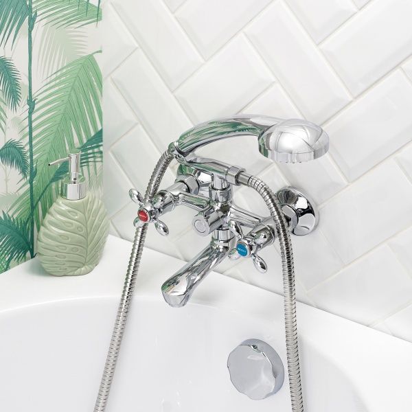 Смеситель BOOU для ван. двур., BA5318-2-B702