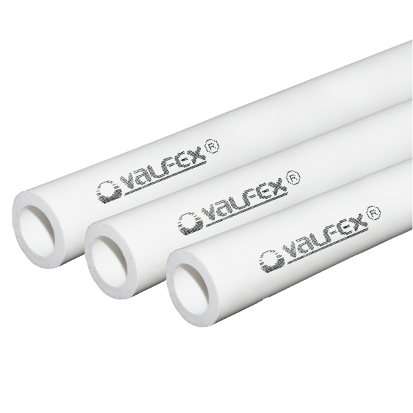 Труба PPRC 25 PN10 (БЕЛЫЙ) Valfex (4/100)