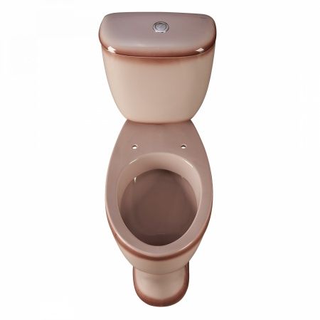 Унитаз "Воротынский" АНТИВСП., беж, 1 кн.арм., косой выпуск, нижн.подв., сид.полипр.