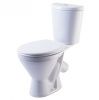 Унитаз "Элегант", белый, 1кноп.,косой вып.,нижн.подв., сиденье полипропилен