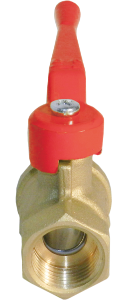 Кран 11б27п1 Ду 15 муфта/резьба "рычаг"   (серия - ГОСТ)