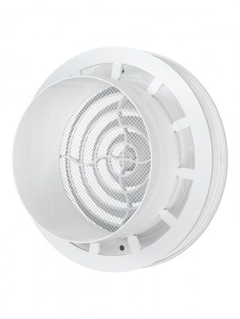 Диффузор плластиковый 150, Dн-200мм, белый, сетка