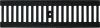 Решетка чугунная ливневой канализации РВ-10.13,6.50 щелевая кл. В125 (12,5т) (ДхШхВ-500х136х13мм)