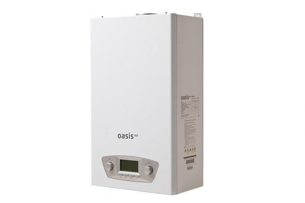 Котел газовый Oasis Eco RE-20 (двухконтурный, 20 кВт, закрытая камера, раздельный теплообменик)