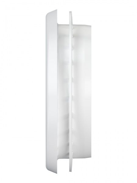 Анемостат пластиковый 200, Dн-260мм, белый, со стопорным кольцом