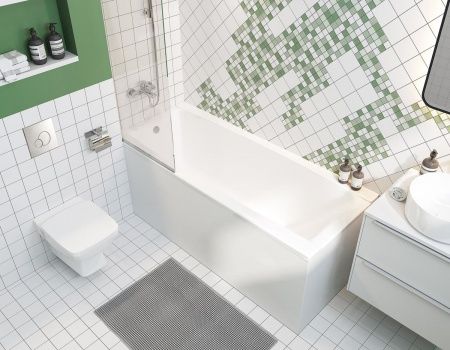 Унитаз подвесной "Нео" белый, сиденье дюропласт, микролифт