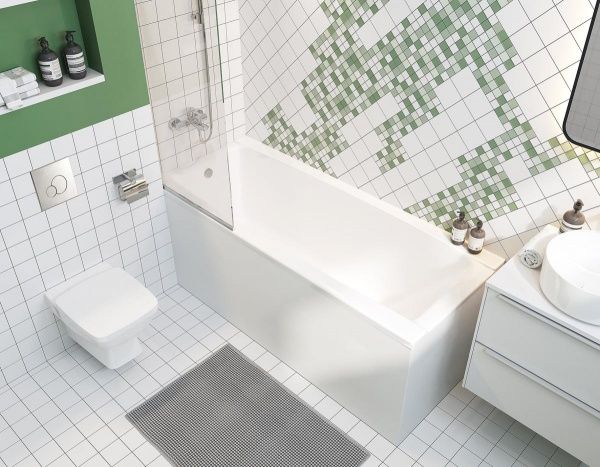 Унитаз подвесной "Нео" белый, сиденье дюропласт