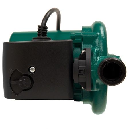 Насос повышения давления CP 15-9 (1/2", Qmax-1.8м3/ч, Hmax-9м., N-120Вт, мокрый ротор) с гайками