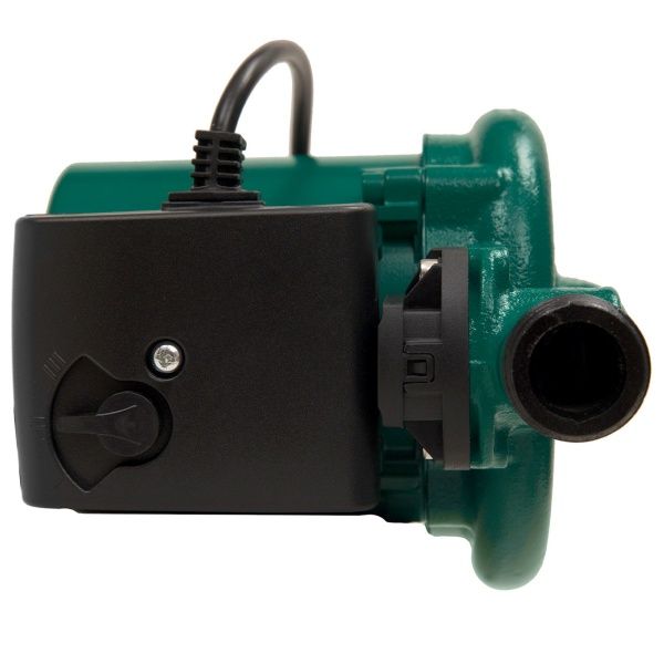 Насос повышения давления CP 15-9 (1/2", Qmax-1.8м3/ч, Hmax-9м., N-120Вт, мокрый ротор) с гайками