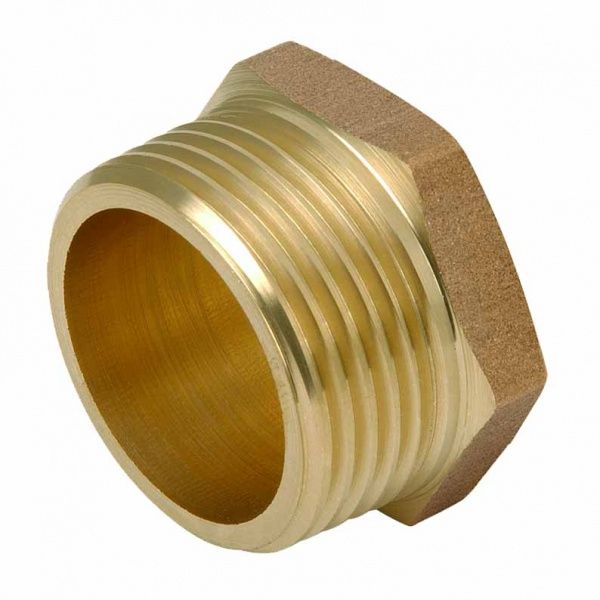 Заглушка латунная НР Ду 15