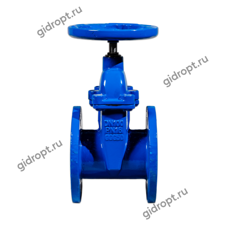 Задвижка 30ч39р Ду 125 Ру10/16  (с гайкой, ЛАТУННАЯ гайка на клине)