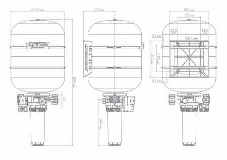 ДЖИЛЕКС КРАБ 50, Комплексное решение автоматизации на баке