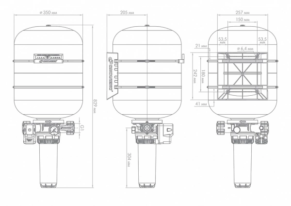 ДЖИЛЕКС КРАБ 50, Комплексное решение автоматизации на баке