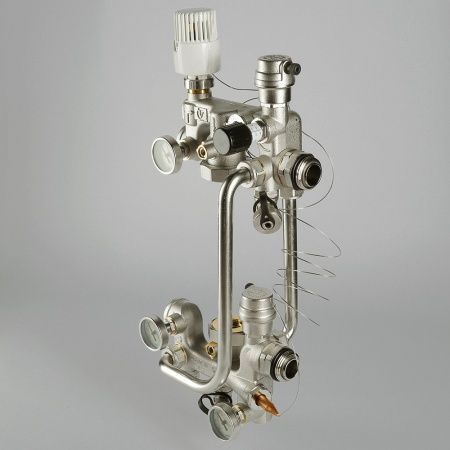 Насосно-смесительный узел без насоса VT.COMBI, монтажная длина насоса 180 мм. /Без насоса/