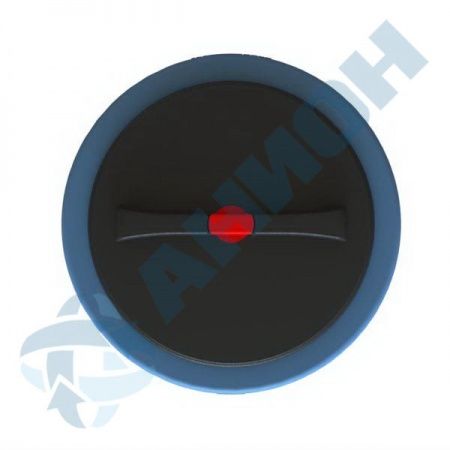 Емкость ПЭ цилиндрическая синего цвета 410л (410ВФК2)