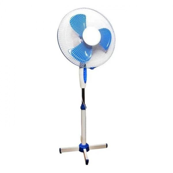 Вентилятор напольный LIRA LR 1101 blue, высота 125см, диаметр 40см (55Вт, 220В)