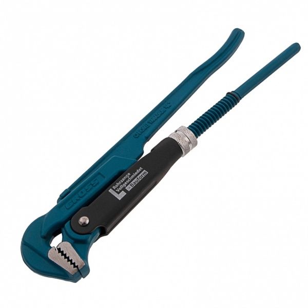 Ключ трубный рычажный тип-L №0, цельнокованый, CrV