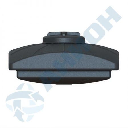 Бак ПЭ для душа 250л. (черный) (1000х1000х480) с дыхательным клапаном