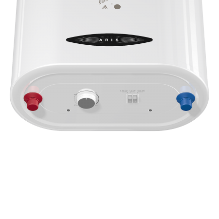 Водонагреватель емкостный THERMEX Aris 50 V (плоский бак, биостеклофарфор, 2 кВт, сухой ТЭН)