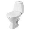 Унитаз Римини с бачком, белый, 2-х кн.арм., косой выпуск, нижн.подв., сиденье полипропилен