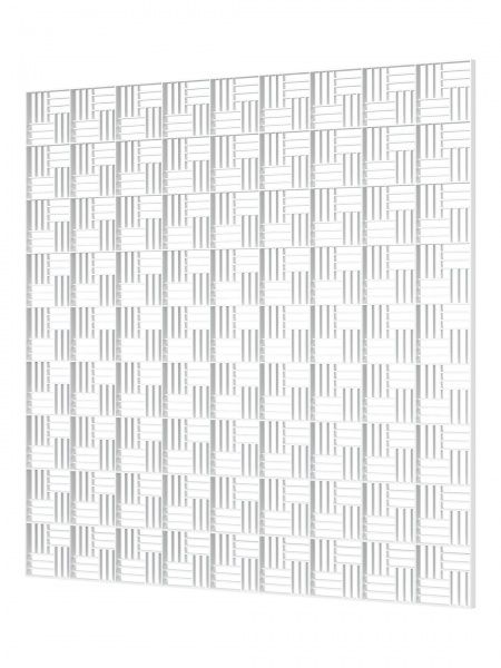 Решетка потолочная пл. 595х595х12мм, белая