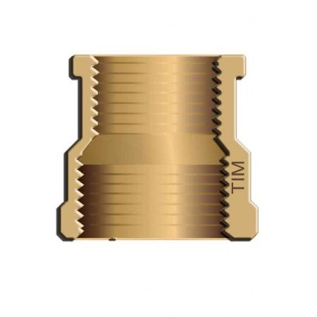 Муфта латунная переходная Ду 50х20