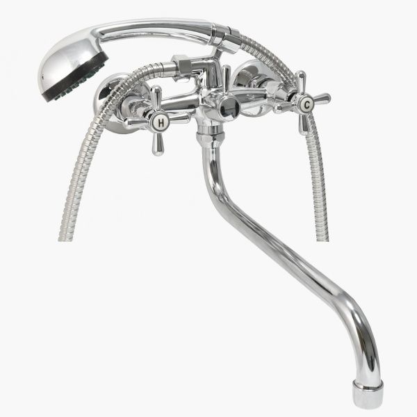 Смеситель для ван. двур., длин.изл. Istok LUXE