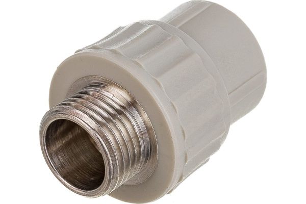 Муфта PPRC комбинированная НР 32х1"   (серый) Valfex (15/60)