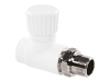 Вентиль для радиатора прямой PPRC 25x3/4" (бел.) Tebo (5/50)