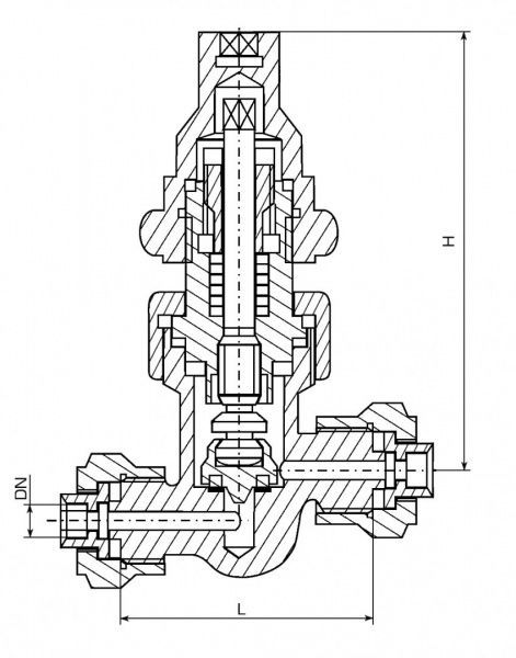 Вентиль 14с26п (СА 22014) Ду 20